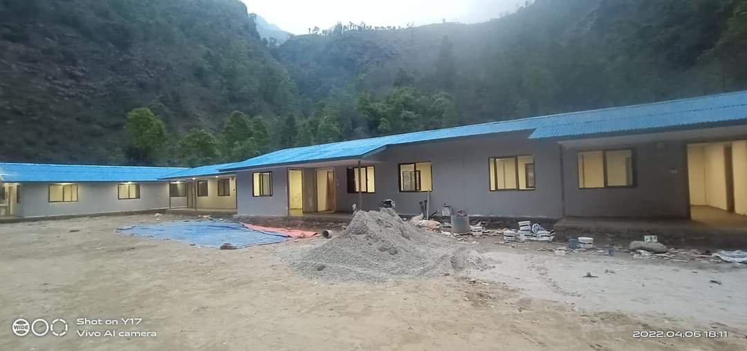 During construction period